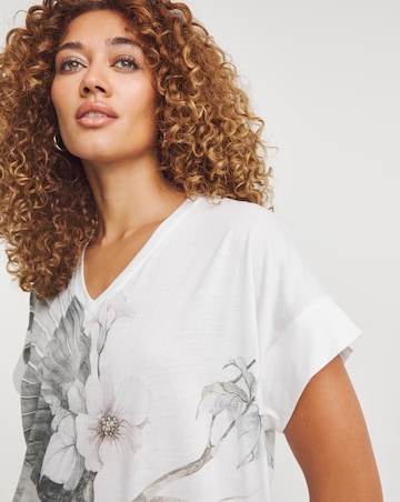 Religion Aviate Floral V-Neck Dress