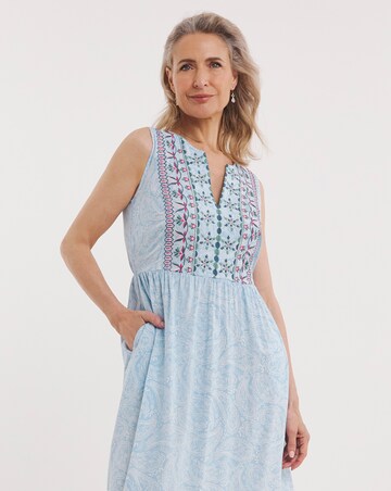 Julipa Embroidered Sleeveless Dress