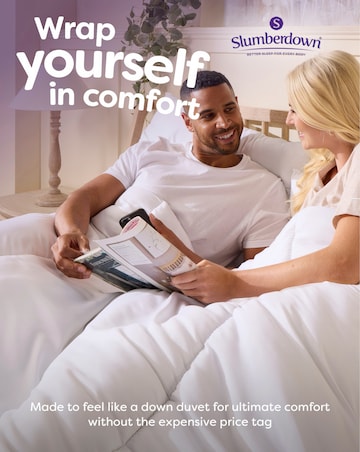 Slumberdown Feels Like Down 10.5 Tog Duvet