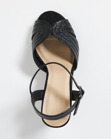 Joanna Hope Peep Toe Occasion Sandal - Wide Fit (E)