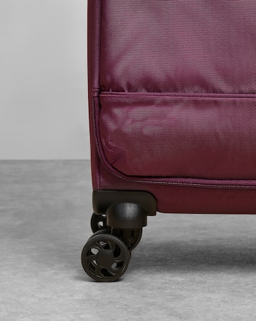 Rock Paris 3pc Suitcase Set - Purple