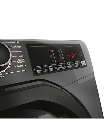 Hoover H-DRY 350 HRE C10TBER-80 10kg Condenser Tumble Dryer Graphite + Install