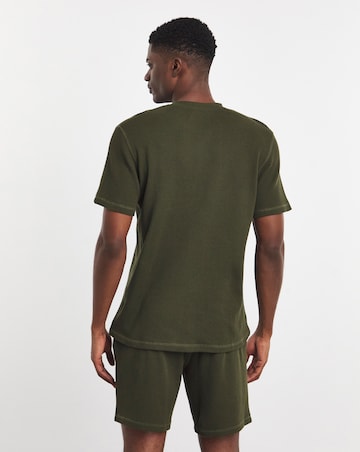 Waffle T-shirt and Shirt Set