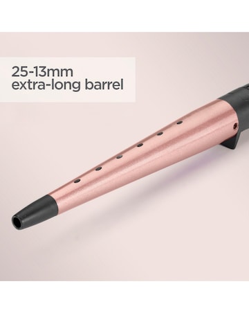 BaByliss Rose Quartz Conical Curling Wand