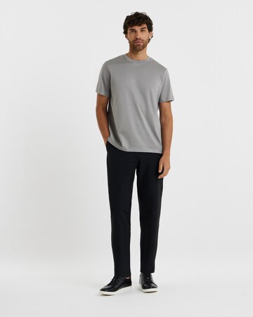 Folio Mercerised Supima Cotton T-Shirt-Grey