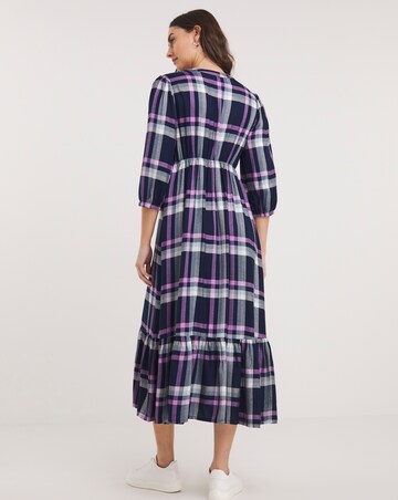 Julipa Check Smocked Dress