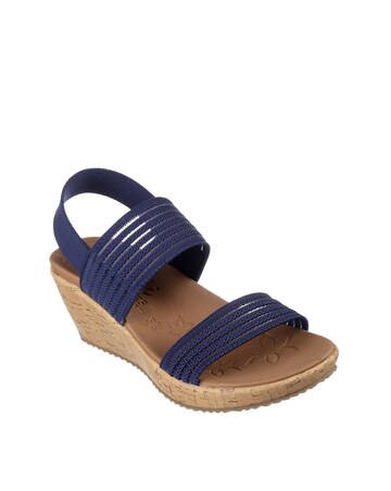 Skechers Beverlee Sheer Luck Wedge Sandals