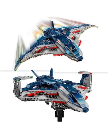 LEGO Marvel Avengers: Age of Ultron Quinjet, Kids' Building Kit 76325