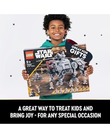 LEGO Star Wars AT-TE Walker Set with Droid Figures 75337