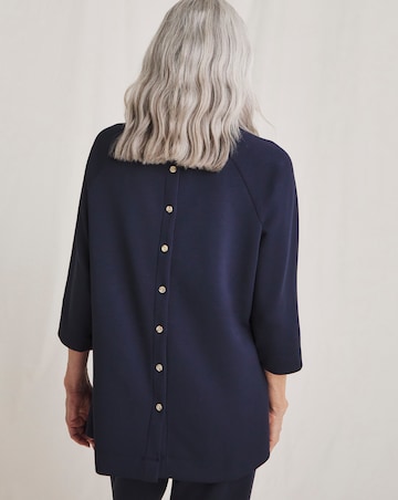 Julipa Button Back Modal Co-ord Top