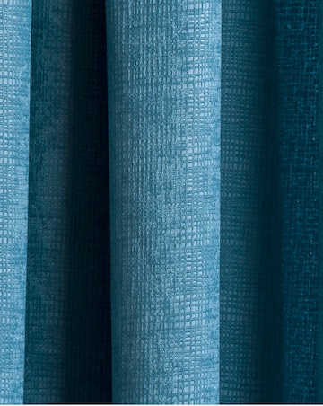 Matrix Light Filtering Textured Embossed Pencil Pleat Thermal Curtain