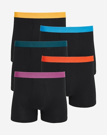 5 Pack Contrast Waistband A Front