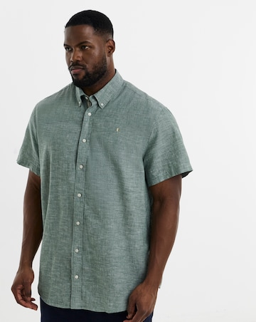 Jack & Jones Premium Summer Linen Blend Shield Shirt
