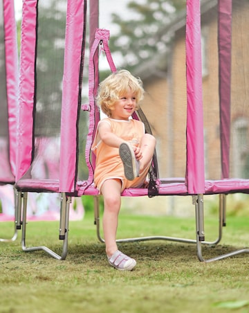 Plum Junior Springsafe 4ft Trampoline & Enclosure - Pink