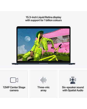 Apple MacBook Air (M5, 2026) 15in 10-core CPU 10-core GPU 24GB 1TB - Midnight