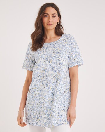 Julipa Short Sleeve Pocket Tunic