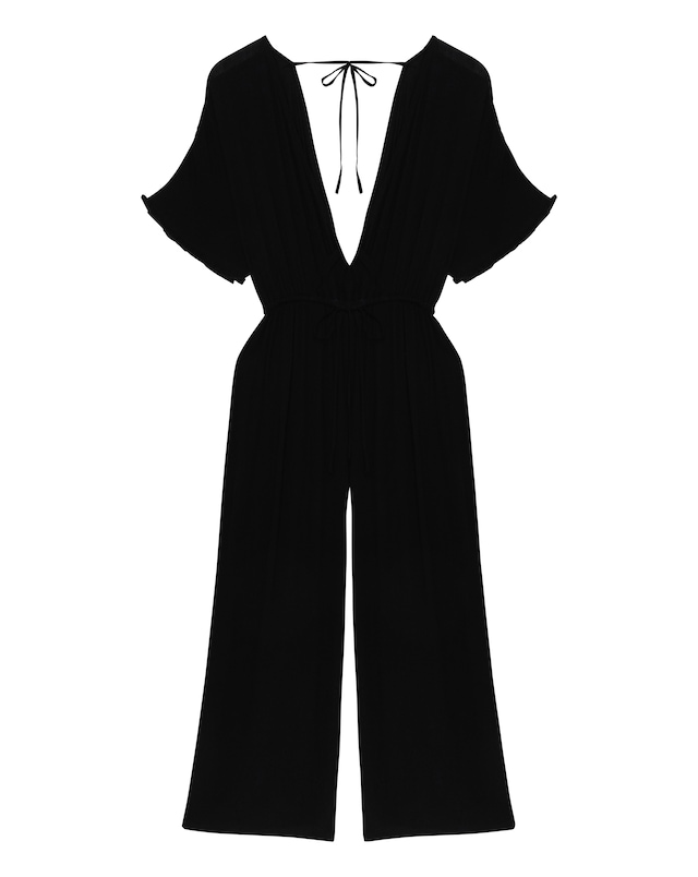 JD Williams Dark Tropics Beach Jumpsuit