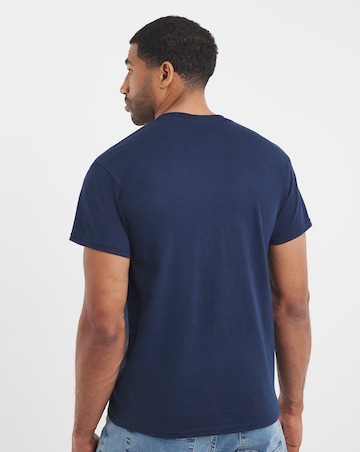 JAWS Graphic T-Shirt - Navy