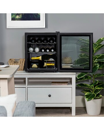 Russell Hobbs RHGWC1B-C-LCK Beverage Cooler with Lock - Black