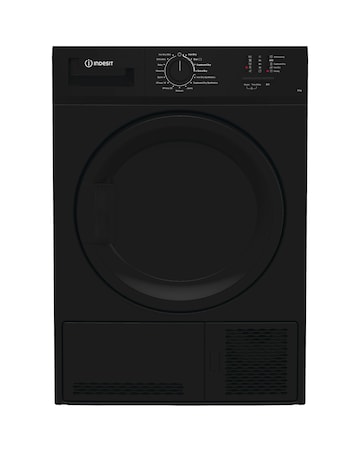 Indesit C YD C82 BBGL UK Condenser Tumble Dryer 8kg Black + Install