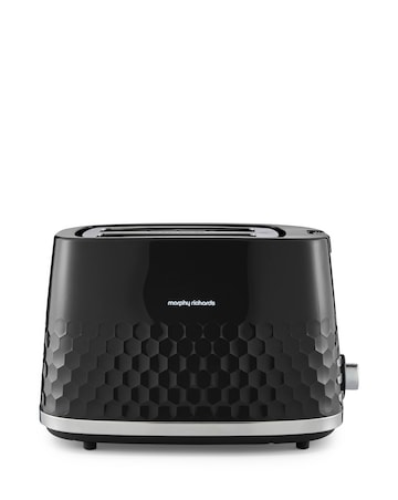 Morphy Richards 220031 Hive 2 Slice Black Toaster