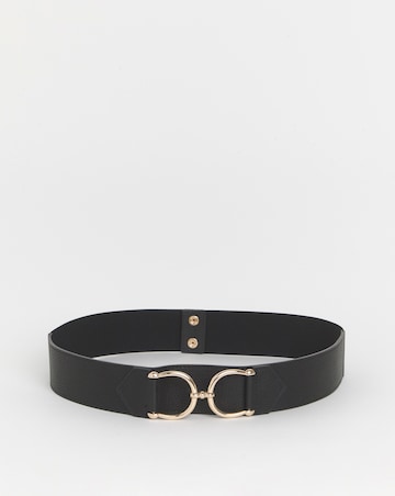 Snaffle Detail Stretch Waist Belt