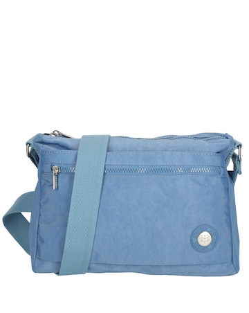 Enrico Benetti Suzie Single Handle Crinkle Nylon Shoulderbag