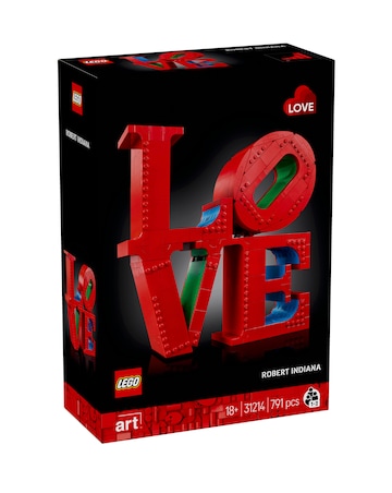 LEGO Art LOVE Building Set for Adults Gift for Couples and Home Decor Idea 31214