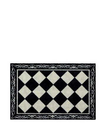 My Mat Nylon Indoor Pattern Manor Tile Doormat