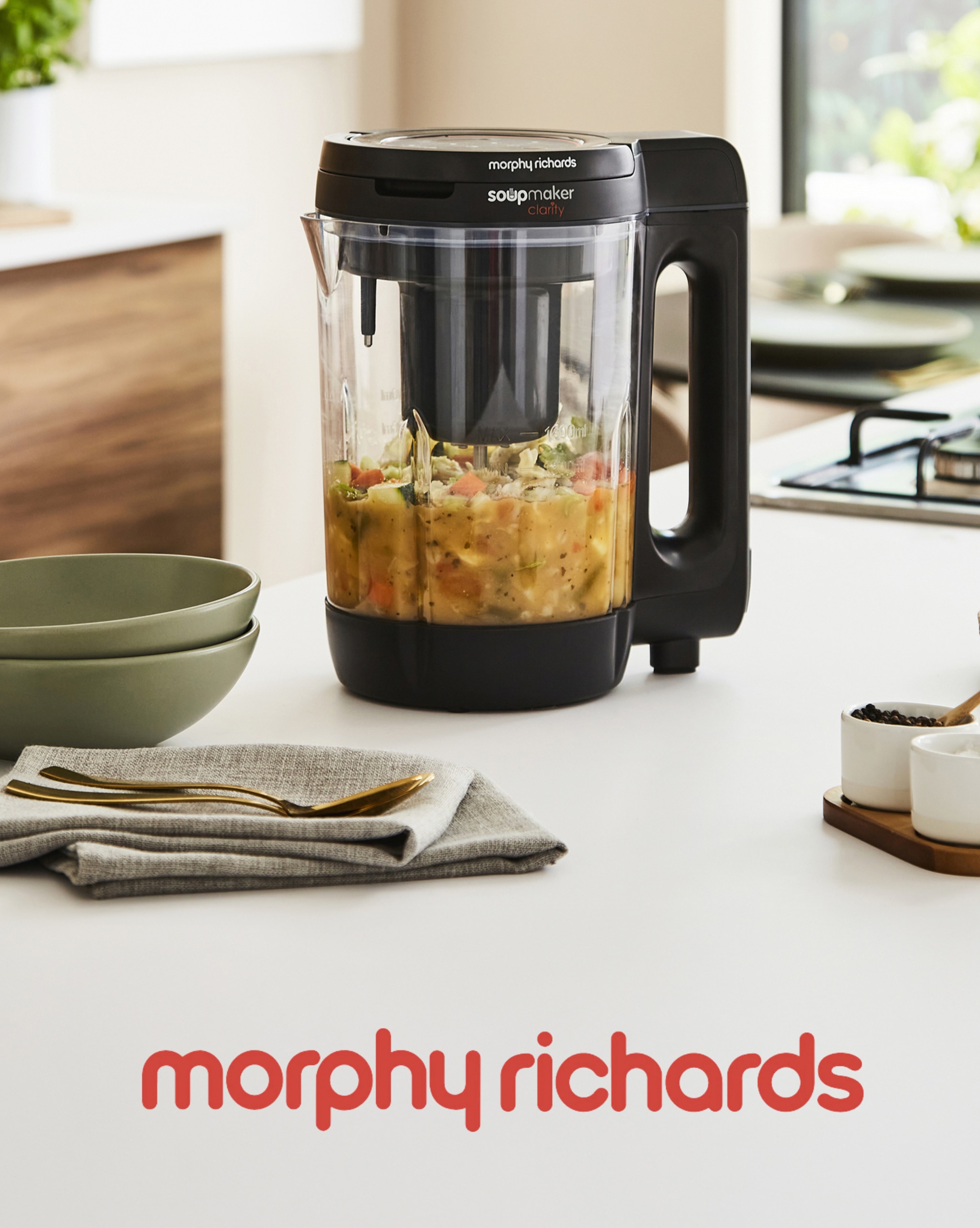 A Morphy Richards soup maker