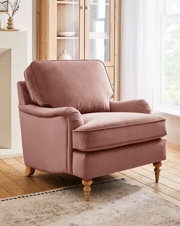 Wisteria Velvet Armchair