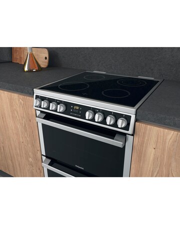 Hotpoint HDM67V8D2CX/UK 60cm Electric Double Cooker + Installation