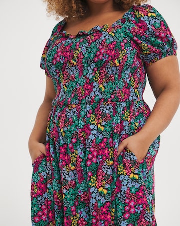 Joe Browns Serena Shirred Boho Maxi Dress