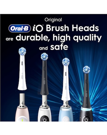 Oral-B iO Ultimate Clean Black Refill heads 4 Pack