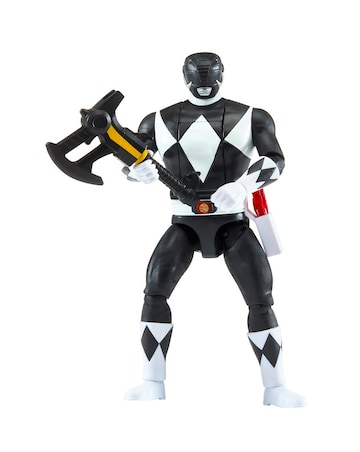 Mighty Morphin Power Rangers Auto Morphin Black Ranger Figure