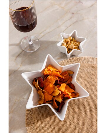 Mikasa Set of 2 Star Bowls