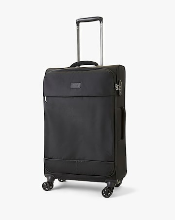Rock Paris Medium Suitcase - Black