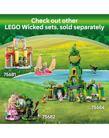 LEGO Wicked Glinda & Elphaba's Dormitory Collectible Toy Model 75683