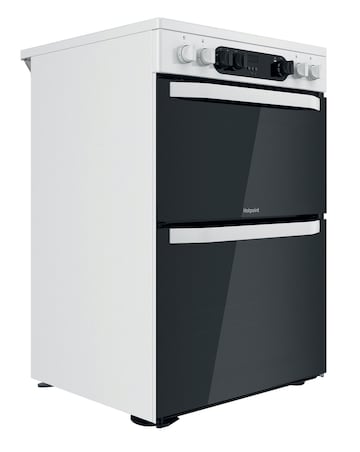 Hotpoint HDM67V9CMW/UK Electric Double Cooker - White