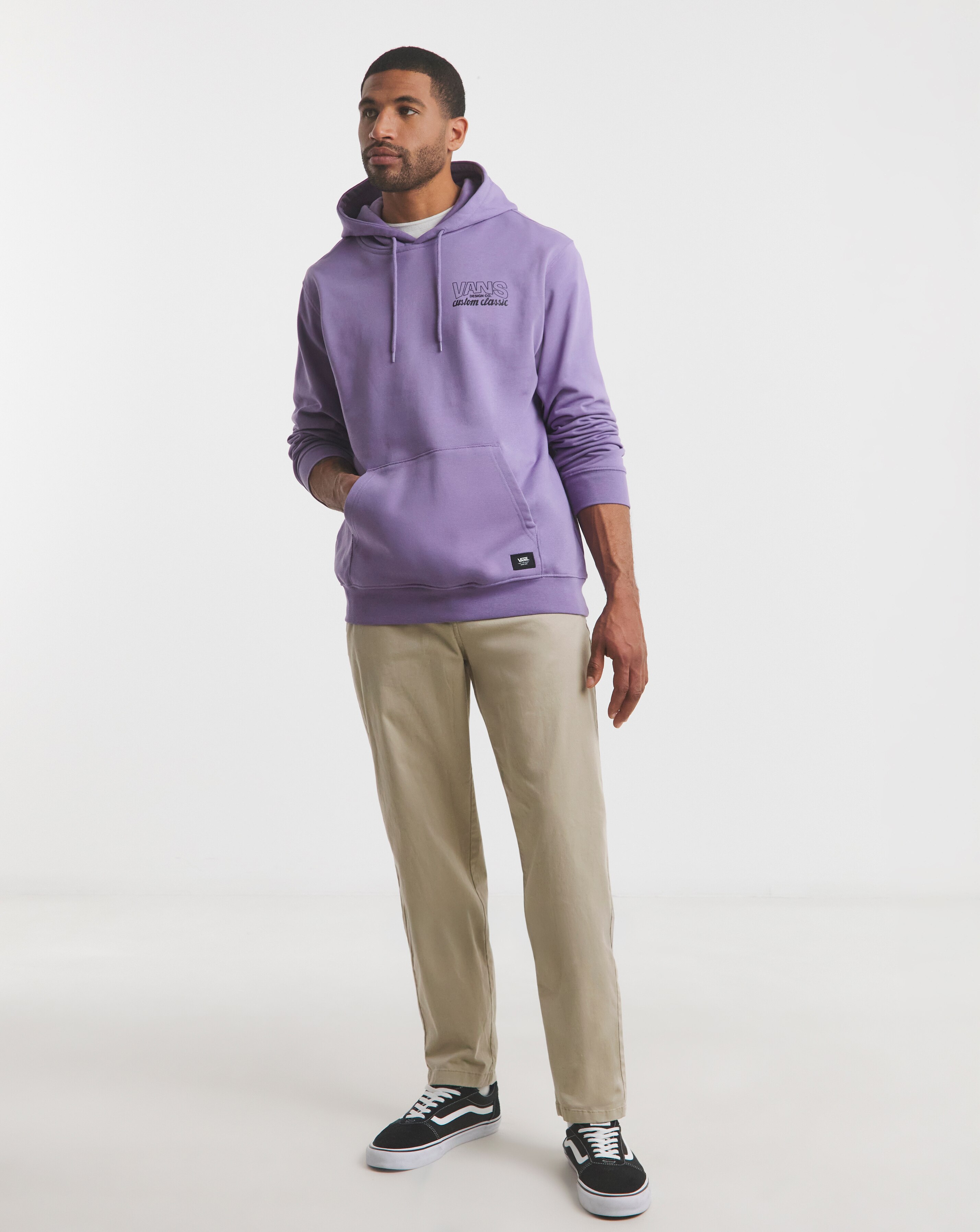 VANS Logo Pullover Hoodie | JD Williams