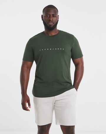 Jack & Jones Star Logo T-Shirt - Green