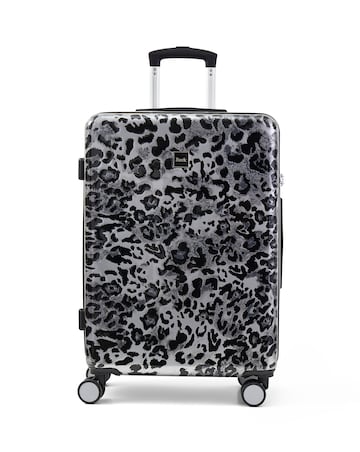 Rock Savannah Leopard Medium Suitcase