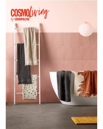 Cosmo Floral Cotton Bath Mat