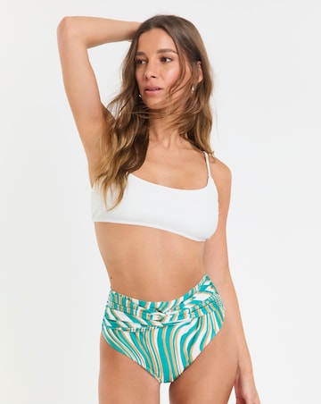 MAGISCULPT Twist Front High Waist Tummy Control Bikini Brief