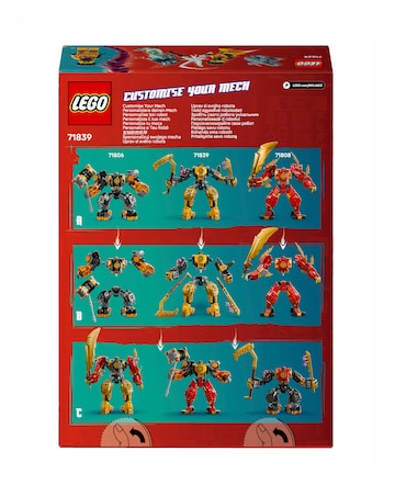 LEGO NINJAGO Arin's Spinjitzu Battle Mech Toy Set with 2 Minifigures 71839