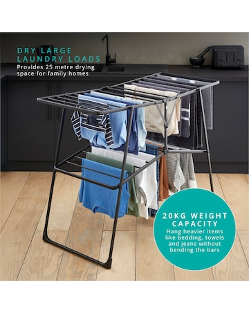 Swan Stealth Easy Close Clothes Airer