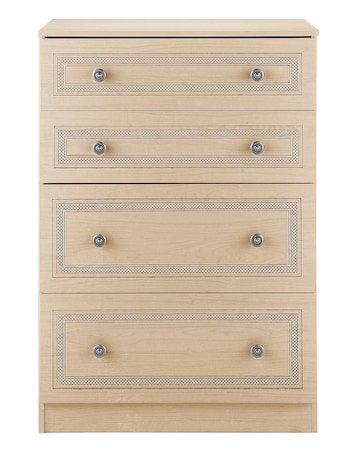 Richmond Ready Assembled 4 Drawer Chest