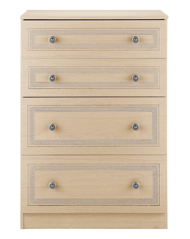 Richmond Ready Assembled 4 Drawer Chest