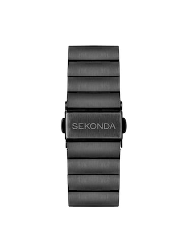 Sekonda Motion Plus Smart Watch - Black Alloy Case & Stainless Steel Bracelet