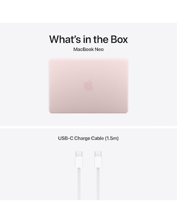Apple MacBook Neo (A18, 2026) 13in 6-core CPU 5-core GPU 8GB 256GB - Blush